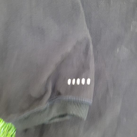 NIKE Alpha Fleece Sweatshirt XL 25x31 Baggy Faded Black - Picture 14 of 14